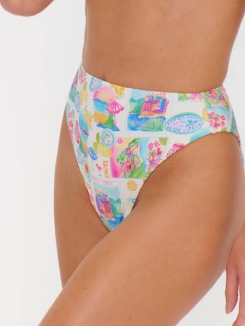 NEW Show Me Your Mumu - Palma Bottom Amalfi Coast High Waist Bikini Bottom